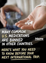 Some common U.S. medications, like Sudafed and Benadryl, and even things like Alka-Seltzer, are banned or restricted in some countries. International drug laws vary widely, so travelers must research destination-specific rules and carry original packaging and documentation. Ignoring these rules can lead to confiscation or even more serious consequences, you could be arrested, which is why it's essential to prepare before flying.